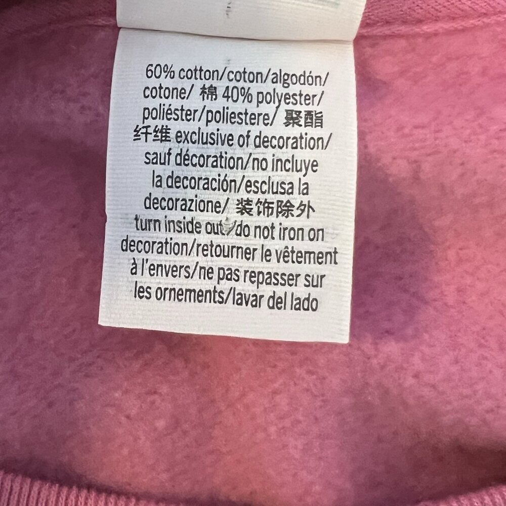 Victoria's Secret Women’s PINK Sweatshirt Medium Size Long Sleeves - Picture 8 of 8